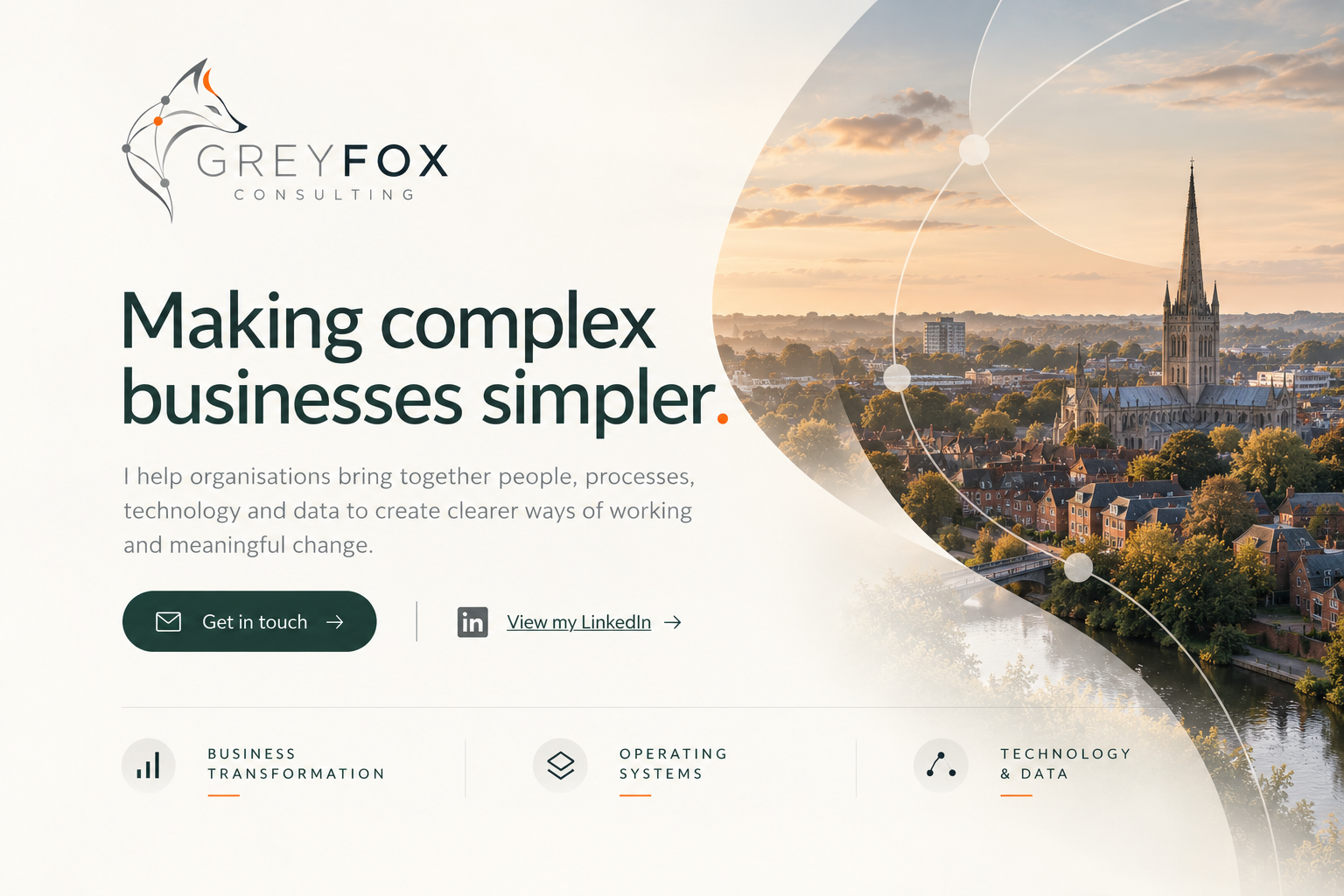 Greyfox Consulting. Making complex businesses simpler.